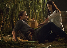 The Vampire Diaries -- "The World Has Turned and Left Me Here" -- Image Number: VD605b_0193.jpg -- Pictured (L-R): Matt Davis as Alaric and Jodi Lyn O'Keefe as Jo -- Photo: Bob Mahoney/The CW -- Ã?Â© 2014 The CW Network, LLC. All rights reserved.