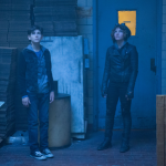 GOTHAM: Bruce Wayne (David Mazouz, L) and Selina Kyle (Camren Bicondova, R) are in danger in the "Lovecraft" episode of GOTHAM airing Monday, Nov. 24 (8:00-9:00 PM ET/PT) on FOX. ©2014 Fox Broadcasting Co. Cr: Jessica Miglio/FOX