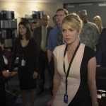 STATE OF AFFAIRS -- "Pilot" -- Pictured: (l-r) Tommy Savas as Dashiell Greer, Sheila Vand as Maureen James, Katherine Heigl as Charleston Tucker -- (Photo by: Michael Parmelee/NBC)