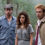 CONSTANTINE -- "Danse Vaudou" Episode 106 -- Pictured: (l-r) Charles Halford as Chas, Angelica Celaya as Zed, Matt Ryan as John Constantine -- (Photo by: Tina Rowden/NBC)