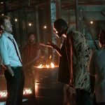 CONSTANTINE -- "Danse Vaudou" Episode 106 -- Pictured: (l-r) Matt Ryan as John Constantine, Michael James Shaw as Papa Midnite -- (Photo by: Tina Rowden/NBC)