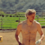 GIF from BTS ET video of Charlie Hunnam, http://oreilysamcro.tumblr.com/post/102174096850