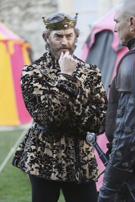 GALAVANT - "Pilot" - "Galavant" will premiere on SUNDAY, JANUARY 4 (8:00-9:00 p.m., ET) with two 30 minute episodes, back-to-back on the ABC Television Network. "Pilot" (8:00-8:30 p.m., ET) - When heroic, charming and handsome Sir Galavant loses his true love, the beautiful Madalena, to evil King Richard's wealth and power, he falls into a deep and drunken despair. Just as our hero hits rock bottom, Princess Isabella shows up with a quest to save her kingdom, defeat the despicable King Richard, and provide an opportunity for Galavant to reclaim Madalena. Galavant is off to become a hero again and strike a blow for true love...but first, Galavant has to fit into his old hero pants. (ABC/Nick Ray) TIMOTHY OMUNDSON, VINNIE JONES