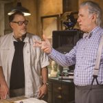 DESCRIPTION The Librarians, Episode 107 "And Santa's Midnight Run" SHOW The Librarians EPISODE # 107 EPISODE TITLE 107 PHOTOGRAPHER SCOTT PATRICK GREEN PERSONALITIES JOHN LARROQUETTE, JONATHAN FRAKES