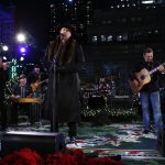 CHRISTMAS IN ROCKEFELLER CENTER SPECIAL -- Pictured: Trace Adkins rehearses for "Christmas in Rockefeller Center" -- (Photo by: Peter Kramer/NBC)