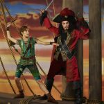 PETER PAN LIVE! -- Season: 2014 -- Pictured: (l-r) Allison Williams as Peter Pan, Christopher Walken as Captain Hook -- (Photo by: Nino Munoz/NBC)