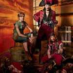 PETER PAN LIVE! -- Season: 2014 -- Pictured: (l-r) Allison Williams as Peter Pan, Christopher Walken as Captain Hook, Christian Borle as Smee, Pirates -- (Photo by: Virginia Sherwood/NBC)