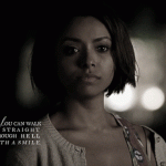 The Vampire Diaries Season 6 Mid-Season Finale. Bonnie GIF found on http://fightfordamon.tumblr.com/post/104943704209
