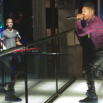 EMPIRE: Hakeem (Bryshere Gray, R) and Jamal (Jussie Smollett, L) perform in the "Outspoken King" episode of EMPIRE airing Monday, Jan. 14 (9:00-10:00 PM ET/PT) on FOX. ©2014 Fox Broadcasting Co. CR: Chuck Hodes/FOX