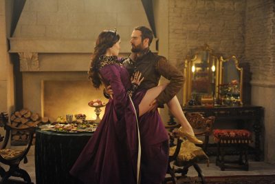 GALAVANT - "Dungeons and Dragon Lady" - While Galavant struggles with the realization about his true love, King Richard goes on a voyage of self-discovery, thanks to a potion from the magician, Xanax (guest star Ricky Gervais). As Galavant draws closer to the woman he really loves, an emboldened King Richard starts to assert himself, just as his meaner, elder brother returns-Kingsley (Rutger Hauer) on "Galavant," airing SUNDAY, JANUARY 18 (8:30-9:00 p.m., ET) on the ABC Television Network. (ABC/Daniel Liam) MALLORY JANSEN, JOSHUA SASSE