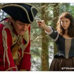 PHOTO: Claire Faces Off with a Redcoat in New Image from #Outlander Season 1B!