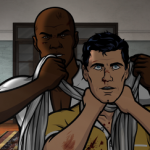 ARCHER: Episode 2, Season 6 "Three to Tango" (Airing Thursday, January 15, 10:00 PM e/p) An agent from the past has a hand creating tension between Archer and Lana. Pictured: (L-R) Conway Stern (voice of Coby Bell), Sterling Archer (voice of H. Jon Benjamin). CR: FX