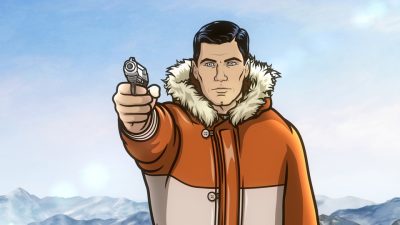 ARCHER: Episode 3, Season 6 "The Archer Sanction" (Airing Thursday, January 22, 10:00 PM e/p) Archer, Lana and Ray climb their way to the top of an assassin's hit list. Pictured: Sterling Archer (voice of H. Jon Benjamin). CR: FX