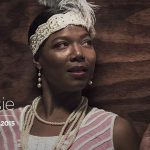 Image from HBO Twitter account with Queen Latifah for the upcoming film "Bessie"