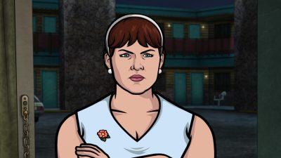 ARCHER: Episode 4, Season 6 "Edie's Wedding" (Airing Thursday, January 29, 10:00 PM e/p) Pam takes Archer to her sister's wedding but gets side-tracked with technical difficulties. Pictured: Edie Poovey (voice of Allison Tolman). CR: FX