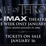 Game of Thrones IMAX Image Annoucement