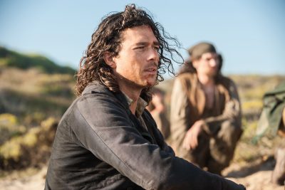 Black Sails Luke Arnold (as John Silver)