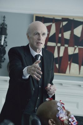 12 MONKEYS -- "Mentally Divergent" Episode 102 -- Pictured: Tom Noonan as Pallid Man -- (Photo by: Ben Mark Holzberg/Syfy)