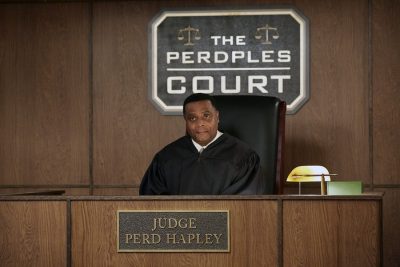 PARKS AND RECREATION -- "GryzzlBox" Episode 706 -- Pictured: Jay Jackson as Perd Hapley -- (Photo by: Ben Cohen/NBC)