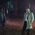 CONSTANTINE -- "A Whole World Out There" Episode 111 -- Pictured: (l-r) Harold Perrineau as Manny, Matt Ryan Constantine -- (Photo by: Annette Brown/NBC)