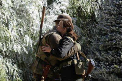 MARVEL'S AGENT CARTER - "The Iron Ceiling" - Peggy is finally trusted with a mission and calls upon her trusted Howling Commandos squad for backup. But her cover could be at risk when SSR Chief Dooley also sends Agent Thompson with her, on "Marvel's Agent Carter," TUESDAY, FEBRUARY 3 (9:00-10:00 p.m., ET) on the ABC Television Network. (ABC/Matt Kennedy) NEAL MCDONOUGH, HAYLEY ATWELL