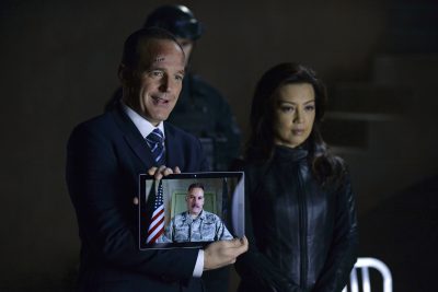 MARVEL'S AGENTS OF S.H.I.E.L.D. - "Aftershocks" - In the midseason premiere, "Aftershocks," Coulson's team must deal with the consequences of their war with Hydra as shocking revelations threaten to tear them apart, and Hydra makes a dangerous move that may involve a traitor in S.H.I.E.L.D.'s midst. "Marvel's Agents of S.H.I.E.L.D." returns for a dynamic, action-packed second half of season two, TUESDAY, MARCH 3 (9:00-10:00 p.m., ET) on the ABC Television Network. (ABC/Eric McCandless) CLARK GREGG, MING-NA WEN
