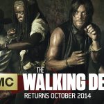 Andrew Lincoln as Rick Grimes, Chandler Riggs as Carl Grimes, Danai Gurira as Michonne, Norman Reedus as Daryl Dixon, Steven Yeun as Glenn Rhee, Lauren Cohan as Maggie Greene and Michael Cudlitz as Sgt. Abraham Ford - The Walking Dead _ Season 5, Key Art - Photo Credit: Courtesy of AMC