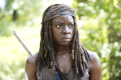 Danai Gurira as Michonne - The Walking Dead _ Season 5, Episode 9 - Photo Credit: Gene Page/AMC