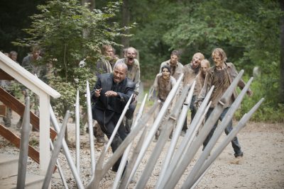 Seth Gilliam as Father Gabriel - The Walking Dead _ Season 5, Episode 8 - Photo Credit: Gene Page/AMC