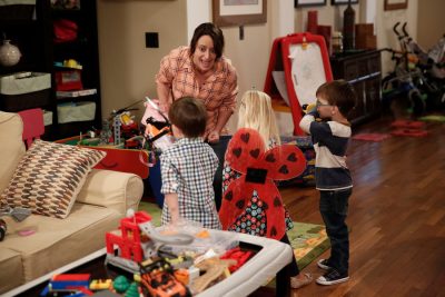 PARKS AND RECREATION -- "Donna and Joe" Episode 703 -- Pictured: Rachel Dratch as Roz -- (Photo by: Tyler Golden/NBC)