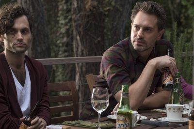 THE SLAP -- "Hector" Episode 101 -- Pictured: (l-r) Penn Badgley as Jamie, Thomas Sadoski as Gary -- (Photo by: Virginia Sherwood/NBC)