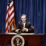 SNL 40TH ANNIVERSARY SPECIAL -- Season 15, Episode 13 -- Pictured: Dana Carvey as George Bush on February 17, 1990 -- (Photo by: Alan Singer/NBC)