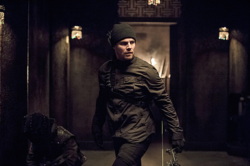 Arrow -- "Nanda Parbat" -- Image AR315B_0419b -- Pictured: Stephen Amell as Oliver Queen -- Photo: Cate Cameron/The CW -- Ã?Â© 2015 The CW Network, LLC. All Rights Reserved.