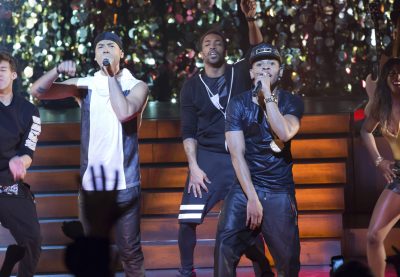 EMPIRE: Jamal (Jussie Smollett, L) and Hakeem (Bryshere Gray, R) perform together in the special two-hour “Die But Once/Who I Am” Season Finale episode of EMPIRE airing Wednesday, March 18 (8:00-10:00 PM ET/PT) on FOX. CR: Chuck Hodes/FOX