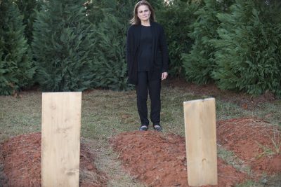 Tovah Feldshuh as Deanna - The Walking Dead _ Season 5, Episode 15 - Photo Credit: Gene Page/AMC