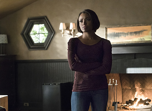 The Vampire Diaries -- "A Bird in a Gilded Cage" -- Image Number: VD617a_0017.jpg -- Pictured: Kat Graham as Bonnie -- Photo: Tina Rowden/The CW -- Ã?Â© 2015 The CW Network, LLC. All rights reserved.