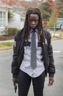 Danai Gurira as Michonne - The Walking Dead _ Season 5, Episode 15 - Photo Credit: Gene Page/AMC