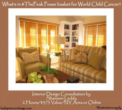 World Child Cancer The Peak Posse Gift Basket Item