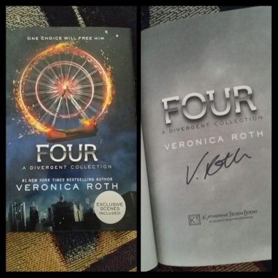 We So Nerdy 6-month Giveaway, Four by Veronica Roth