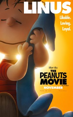 Peanuts Movie in theaters November 6, 2015 (Linus)