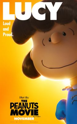 Peanuts Movie in theaters November 6, 2015 (Lucy)