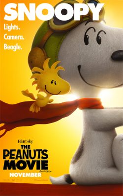 Peanuts Movie in theaters November 6, 2015 (Snoopy)