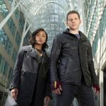 MINORITY REPORT: MINORITY REPORT premieres this Fall on FOX. Pictured L-R: Meagan Good as Detective Vega and Stark Sands as Dash. CR: Bruce Macaulay. FOX Broadcasting.