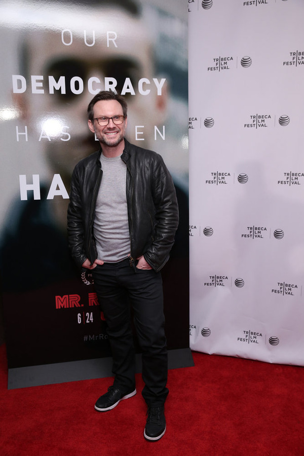 MR. ROBOT -- "Tribeca Film Festival Premiere of ?MR. ROBOT? in New York, NY on Sunday, April 26, 2015 " -- Pictured: Christian Slater "Mr. Robot" -- (Photo by: Neilson Barnard/USA Network)