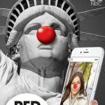 RED NOSE DAY -- Pictured: "Red Nose Day App - Red Nose Yourself for an Awesome Cause" iOS App Screen -- (Photo by: NBCUniversal)