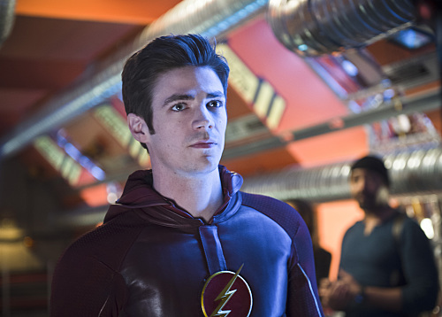 The Flash -- "Fast Enough" -- Image FLA123A_0086b -- Pictured: Grant Gustin as Barry Allen / The Flash -- Photo: Diyah Pera/The CW -- Ã?Â© 2015 The CW Network, LLC. All rights reserved.