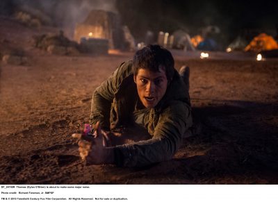 MAZE RUNNER: THE SCORCH TRIALS Thomas (Dylan O’Brien) is about to make some major noise. Photo credit: Richard Foreman, Jr. SMPSP TM and © 2015 Twentieth Century Fox Film Corporation.  All Rights Reserved.  Not for sale or duplication.