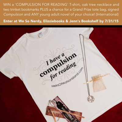 "Persuasion" by Martina Boone Giveaway T-shirt prize pack.