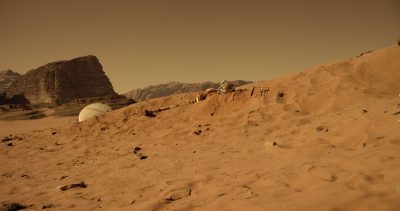 THE MARTIAN starring Matt Damon screengrab 1. Courtesy of 20th Century Fox.