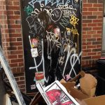 #MrRobot Street Art located at 185 East 3rd Street, NYC